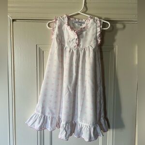 Sweet Dreams White and Pink Kids Nightgown